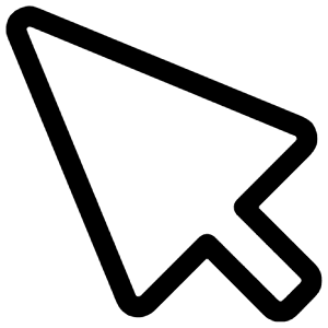 Cursor Icon from Ultimate Regular - Free Set