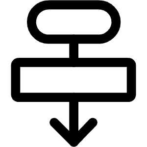 Flow Chart Hierachy Icon from Ultimate Regular - Free Set