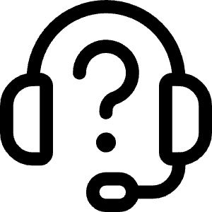 Headphones Customer Support Question Icon from Ultimate Regular - Free Set