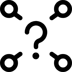 Help Question Network Icon from Ultimate Regular - Free Set
