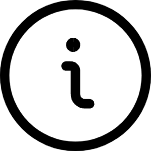 Information Circle Icon from Ultimate Regular - Free Set