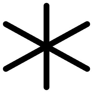 Keyboard Asterisk 1 Icon from Ultimate Regular - Free Set