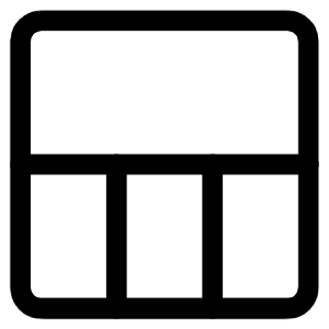 Layout 11 Icon from Ultimate Regular - Free Set