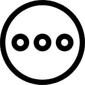 Navigation Menu Horizontal 1 Icon from Ultimate Regular - Free Set
