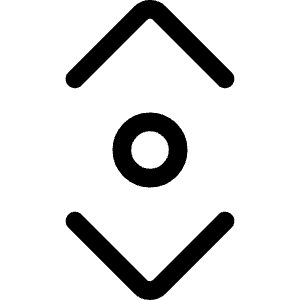 Scroll Vertical Icon from Ultimate Regular - Free Set