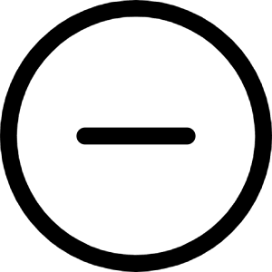 Subtract Circle Icon from Ultimate Regular - Free Set