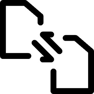 Coding Apps Website Data Conversion Documents 2 Icon from Ultimate Regular - Free Set