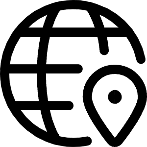 Network Pin Icon from Ultimate Regular - Free Set
