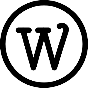 Wordpress Logo 1 Icon from Ultimate Regular - Free Set