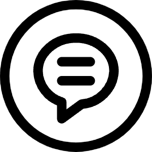 Messages Bubble Text Icon from Ultimate Regular - Free Set