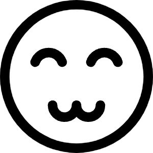 Smiley Cheerful Icon from Ultimate Regular - Free Set