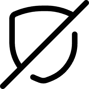 Unprotect Icon from Ultimate Regular - Free Set