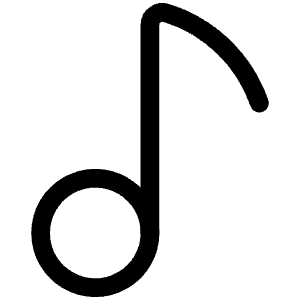 Music On Off 1 Icon from Ultimate Regular - Free Set