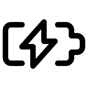 Charging Battery Empty Icon from Ultimate Regular - Free Set
