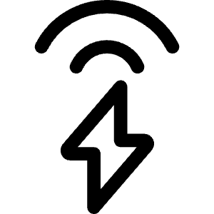 Charging Flash Wifi Icon from Ultimate Regular - Free Set