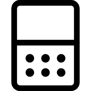Mobile Phone Blackberry 2 Icon from Ultimate Regular - Free Set