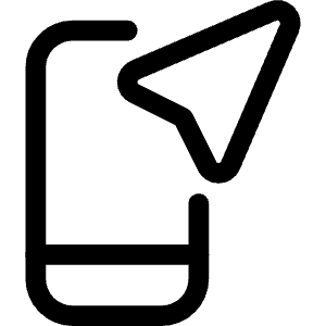 Phone Action Location Icon from Ultimate Regular - Free Set