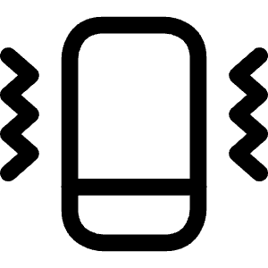 Phone Vibrate Icon from Ultimate Regular - Free Set