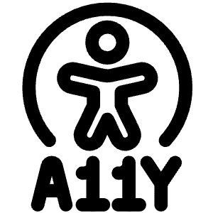 A11y Accessibility Disability Icon from Ultimate Regular - Free Set