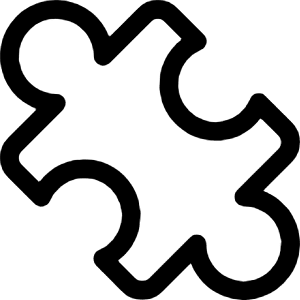 Module Puzzle 2 Icon from Ultimate Regular - Free Set