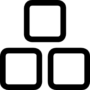 Module Three Icon from Ultimate Regular - Free Set