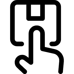 Shipment Touch Icon from Ultimate Regular - Free Set