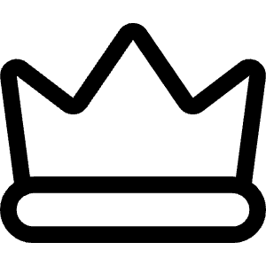 Vip Crown Queen 1 Icon from Ultimate Regular - Free Set