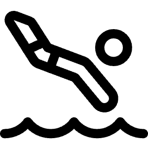 Swimming Diving Icon from Ultimate Regular - Free Set