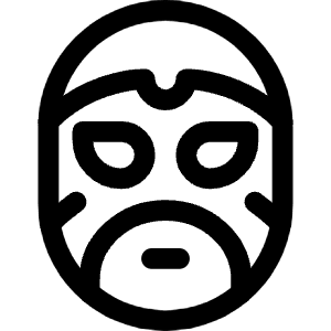 Wrestling Mask 1 Icon from Ultimate Regular - Free Set