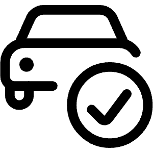 Car Actions Check 1 Icon from Ultimate Regular - Free Set