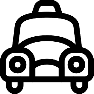 Taxi Icon from Ultimate Regular - Free Set