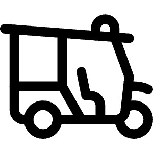 Tuk Tuk Icon from Ultimate Regular - Free Set