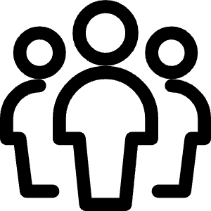 Multiple Users 1 Icon from Ultimate Regular - Free Set