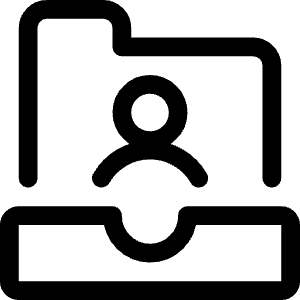 Single Neutral Folder Box Icon from Ultimate Regular - Free Set