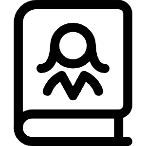 Single Woman Book Icon from Ultimate Regular - Free Set