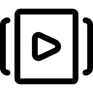 Video Player Slider Icon from Ultimate Regular - Free Set