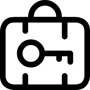 Locker Room Suitcase Key Icon from Ultimate Regular - Free Set