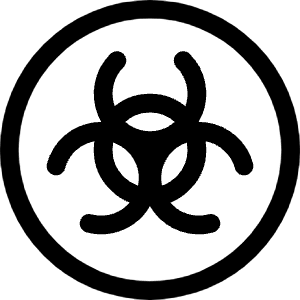 Safety Warning Radioactive Icon from Ultimate Regular - Free Set