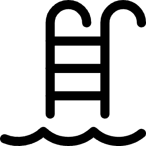 Swimming Pool Stairs Icon from Ultimate Regular - Free Set
