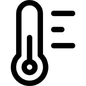 Temperature Thermometer Medium Icon from Ultimate Regular - Free Set