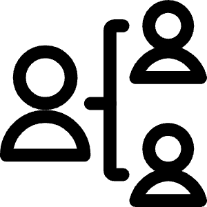 Human Resources Hierarchy 1 Icon from Ultimate Regular - Free Set