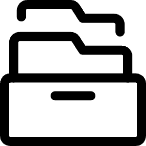 Office Drawer Icon from Ultimate Regular - Free Set