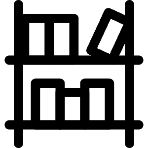 Office Shelf 1 Icon from Ultimate Regular - Free Set