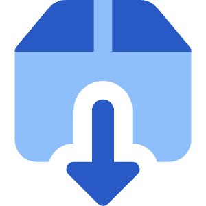 Download Box 1 Icon from Core Flat Set