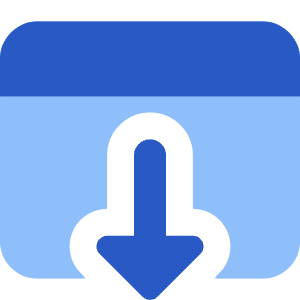 Download Browser Icon from Core Flat Set