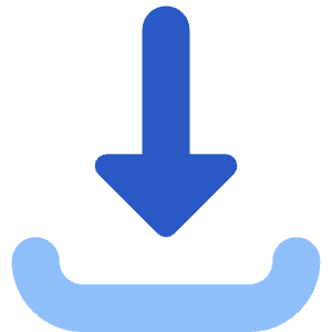Download Tray Icon from Core Flat Set