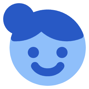 Face Woman Icon from Core Flat Set