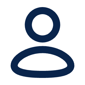 User 3 Line Icon from Mingcute Line Set