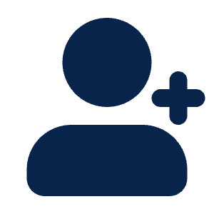 User Add Fill Icon from Mingcute Fill Set