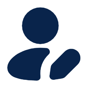 User Edit Fill Icon from Mingcute Fill Set